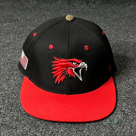 Capelli Sport Red Hawk Fitted Cap – Black & Red ( M size )