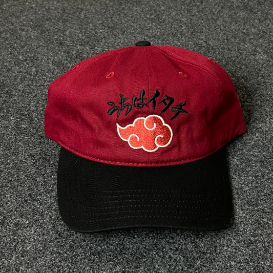Naruto Akatsuki Uchiha Itachi Cap – Red & Black Anime Hat