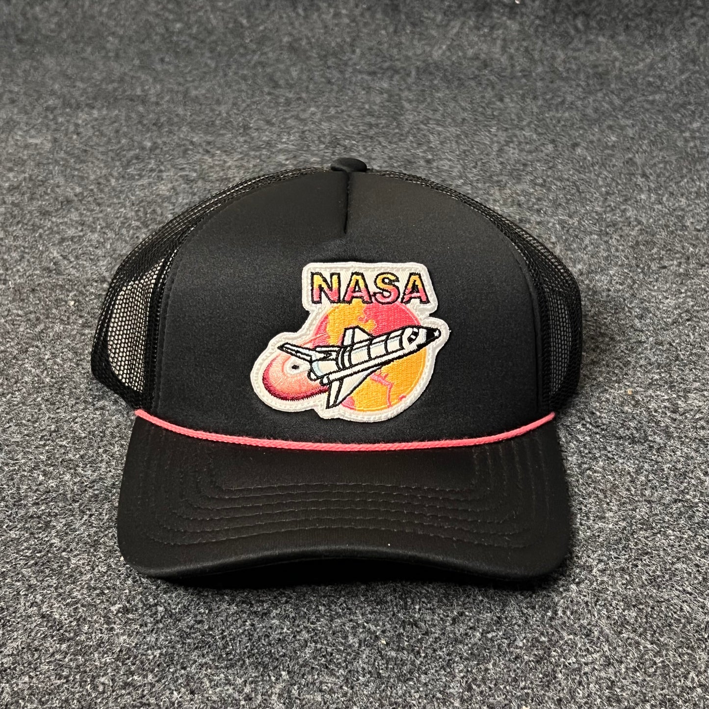 NASA trucker hat.