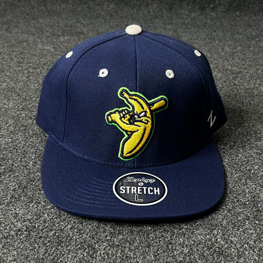 Capelli Sport Banana Mascot Fitted Cap – Navy & Yellow ( L size )