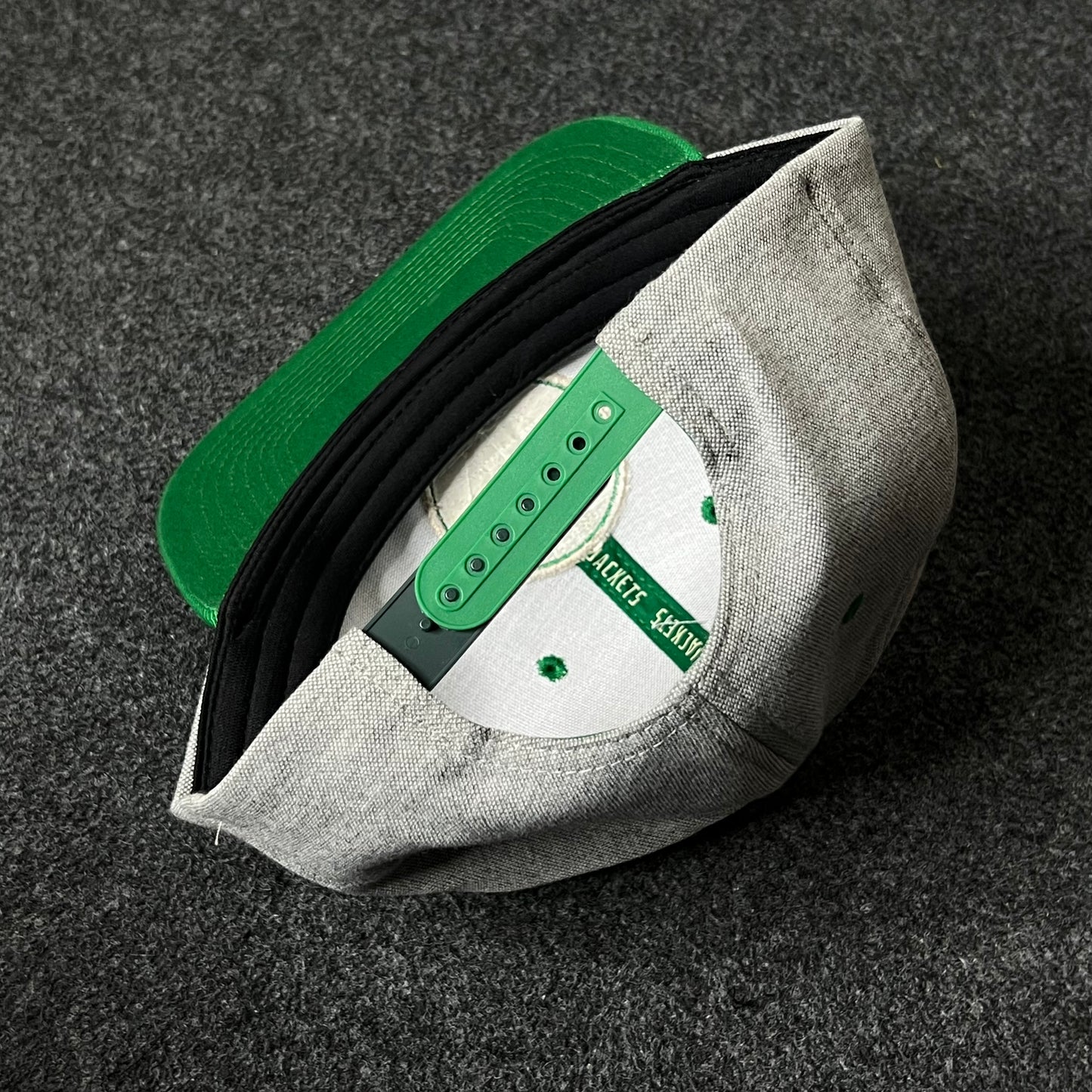 Capelli Sport Clover Club Fitted Cap – Heather Gray & Green