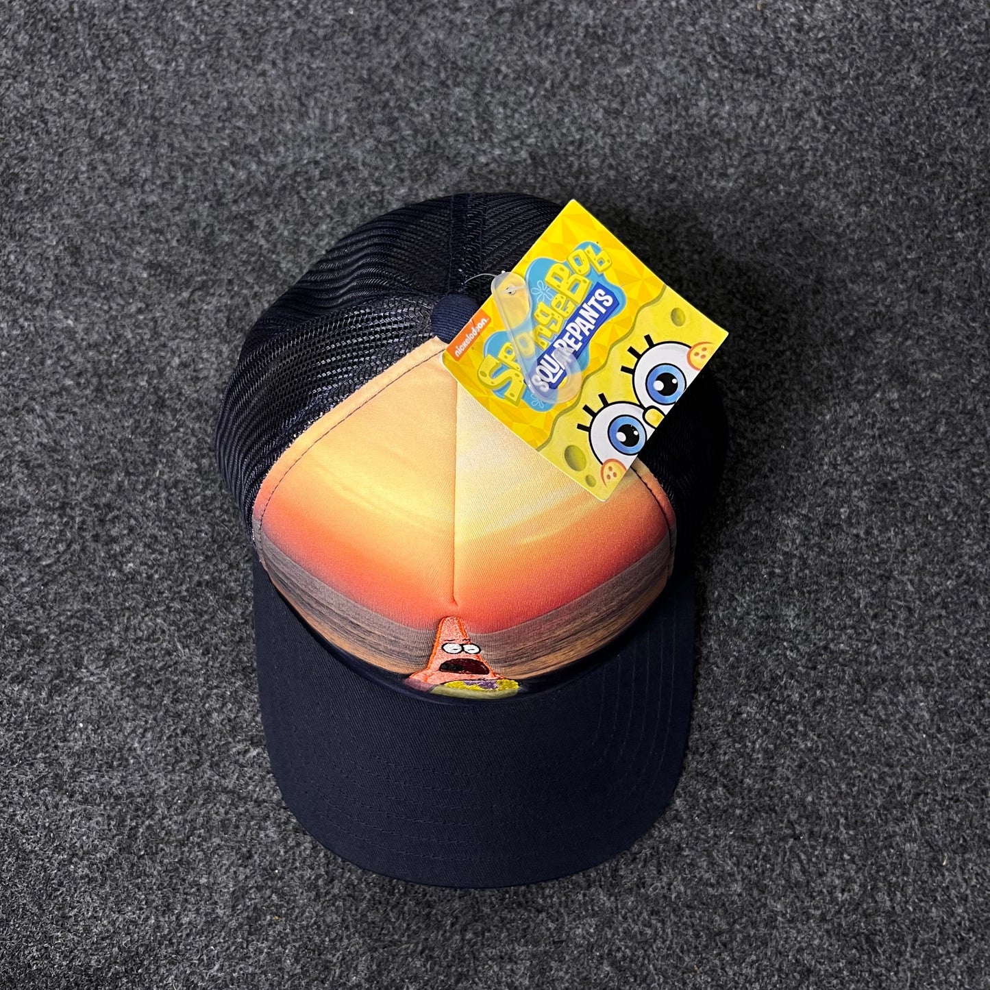 SpongeBob SquarePants Patrick Star adjustable snapback hat.