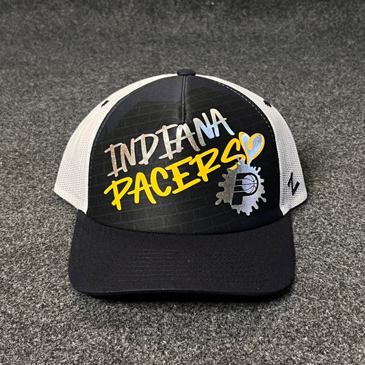 Indiana Pacers Trucker-Style Snapback Hat
