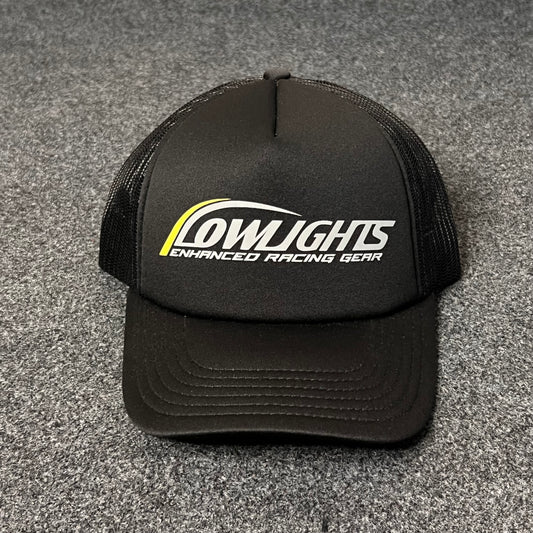 "Lowlights" trucker hat.