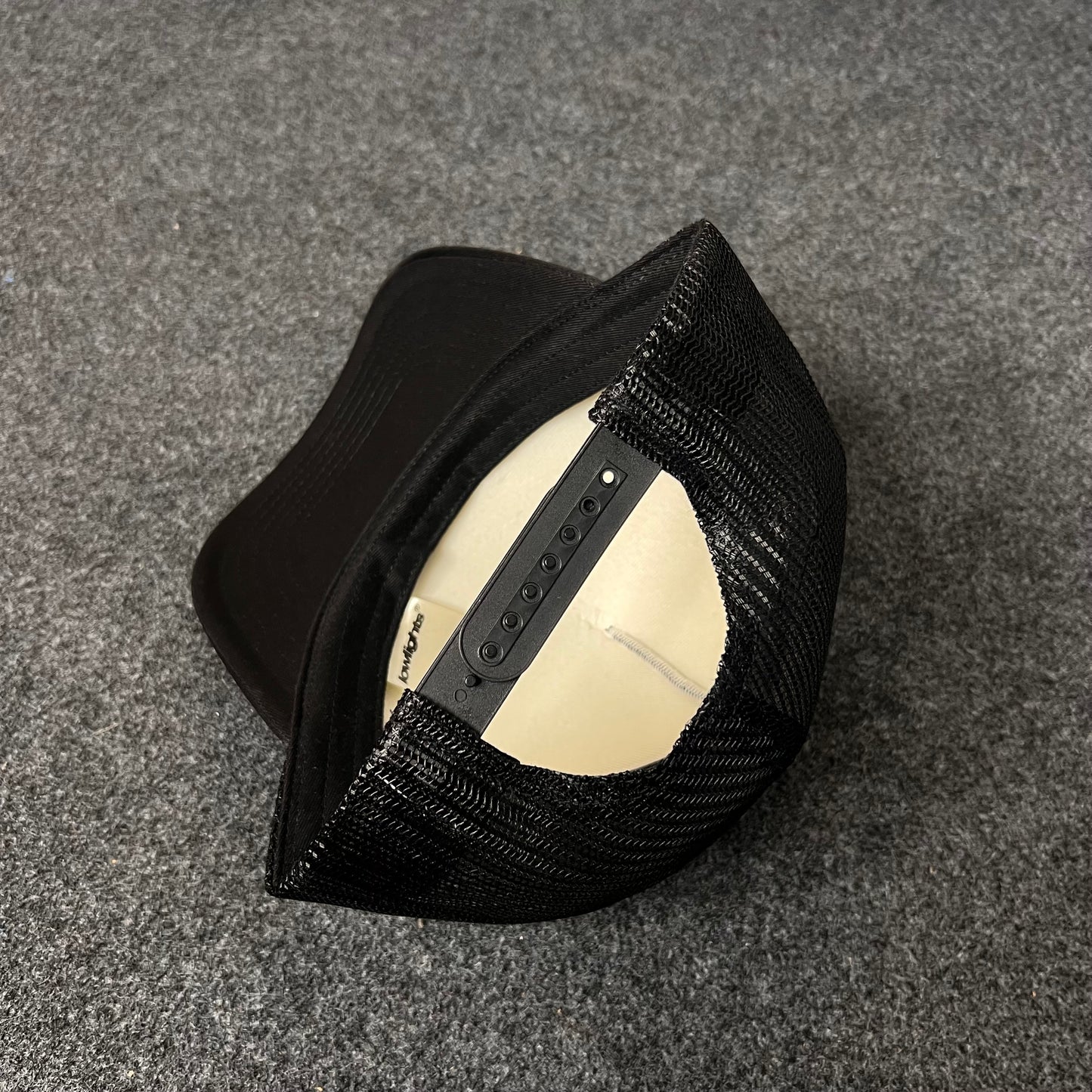 "Lowlights" trucker hat.