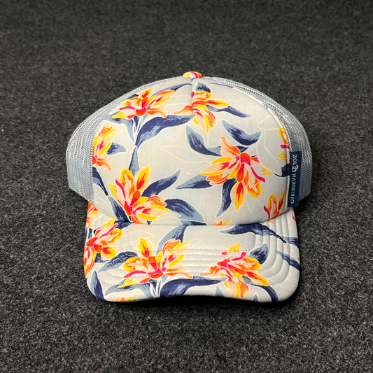 Floral Pattern Trucker Hat