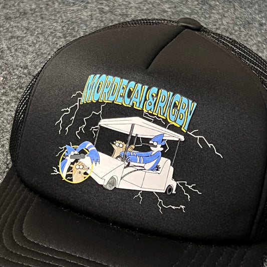 Regular Show Mordecai & Rigby Trucker Hat