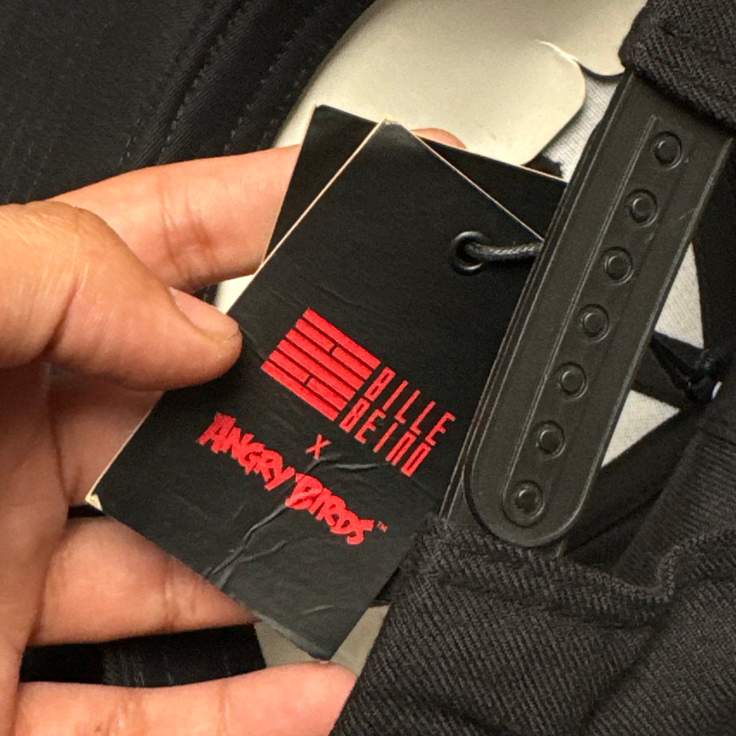 Angry Birds "Terence" Black Cap ( KIDS CAP AGE 6-18 )