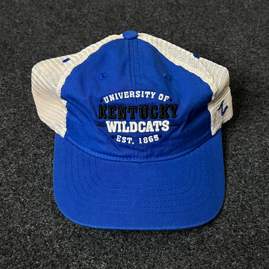 Kentucky Wildcats Trucker Hat – Blue & White Mesh Cap