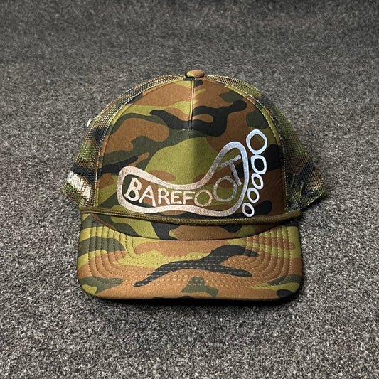 Camo-Patterned Trucker Hat