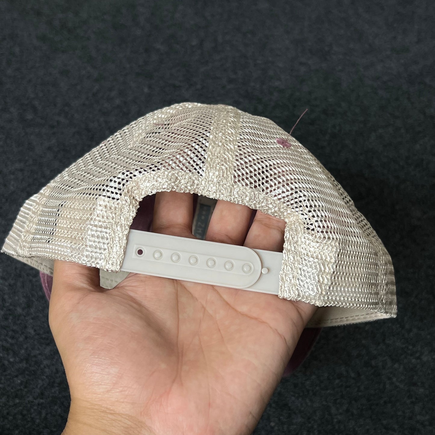 Fish Patch Trucker Hat – Olive Green & White Mesh Cap