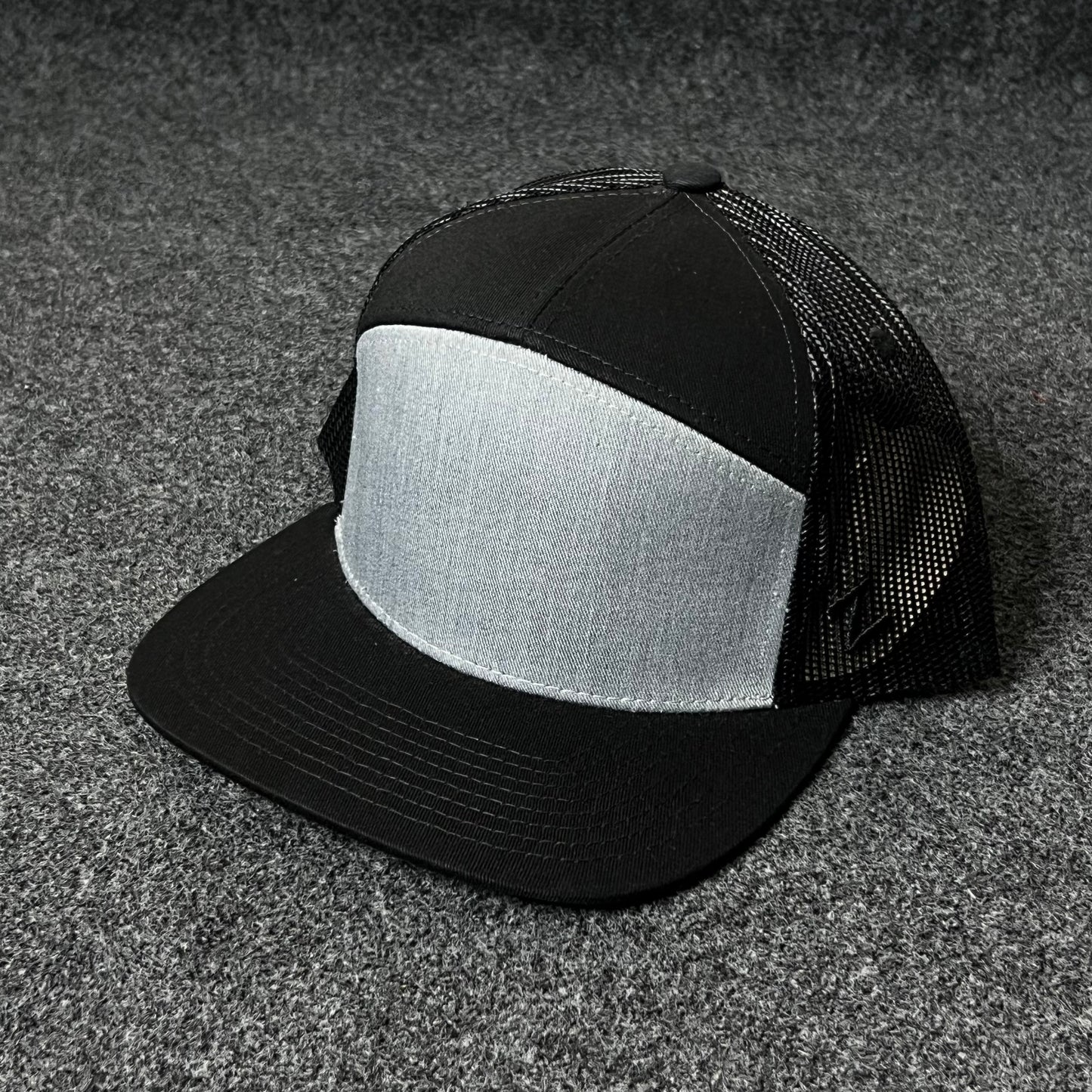 Capelli Sport Blank Trucker Cap – Black & Gray