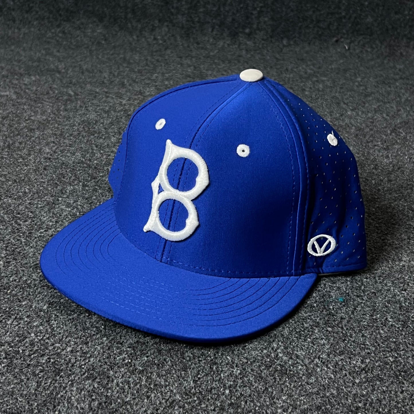 Capelli Sport “B” Fitted Cap – Royal Blue & White ( L size )