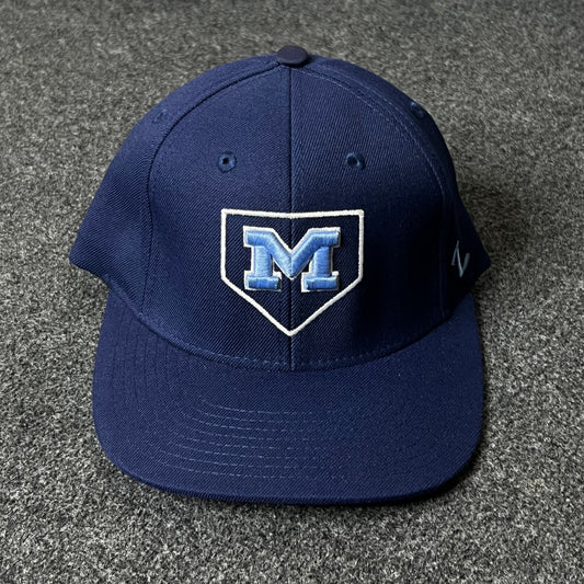Capelli Sport “M” Shield Fitted Cap – Navy & Sky Blue ( M size )