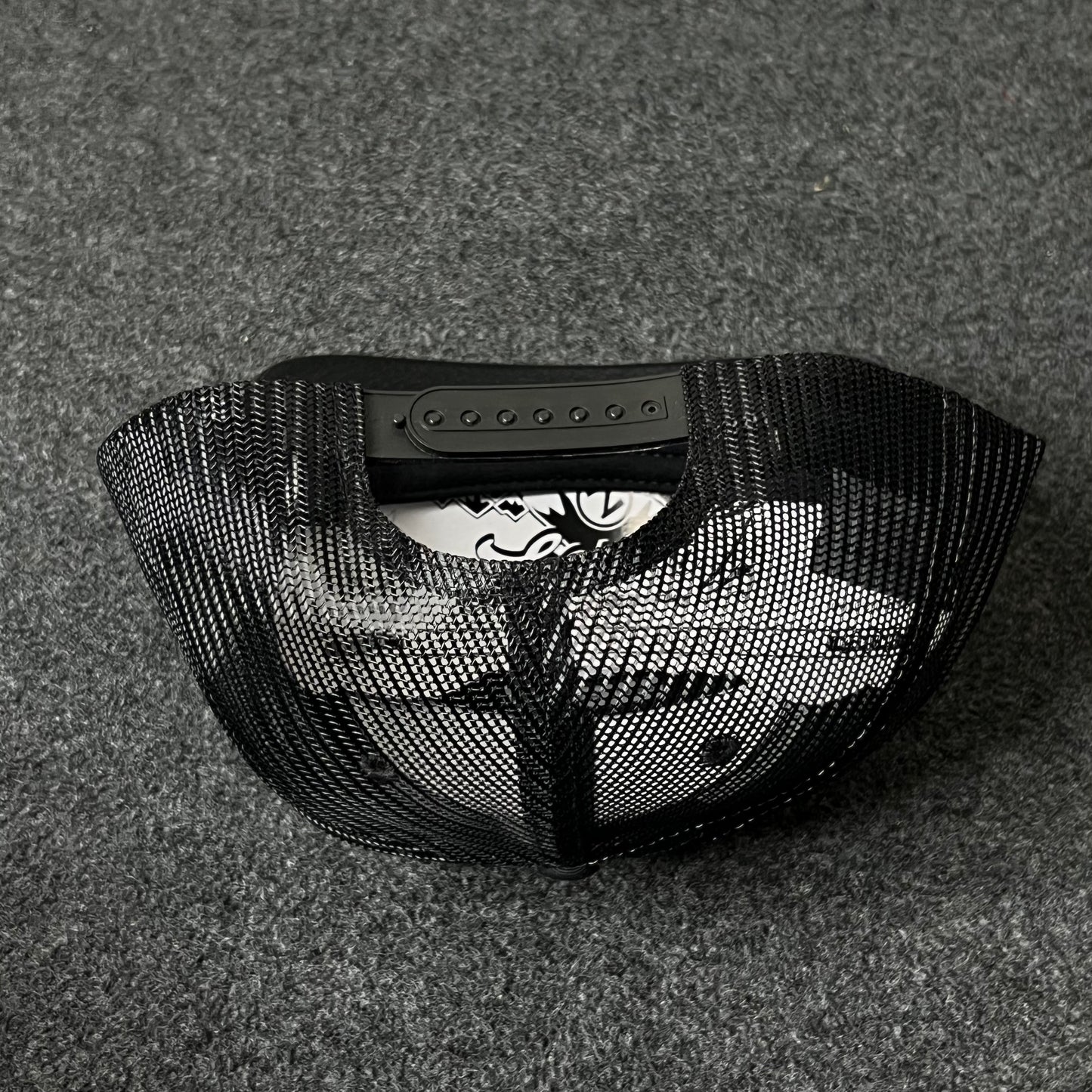 Capelli Sport Blank Trucker Cap – Black & Gray
