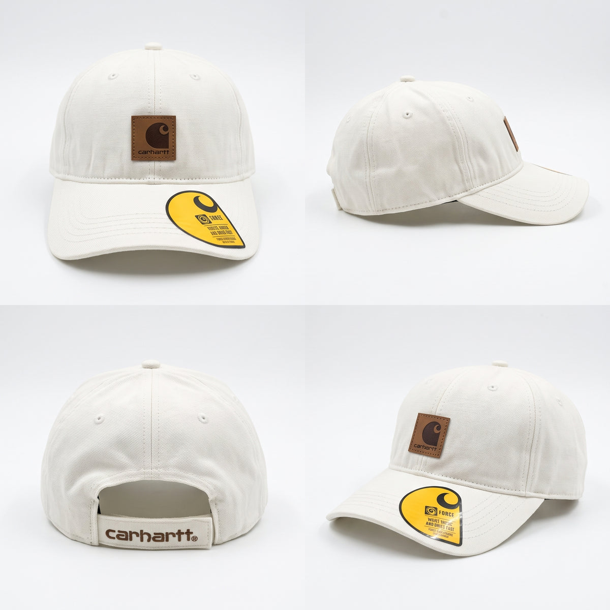 Carhartt Odessa Canvas Caps White