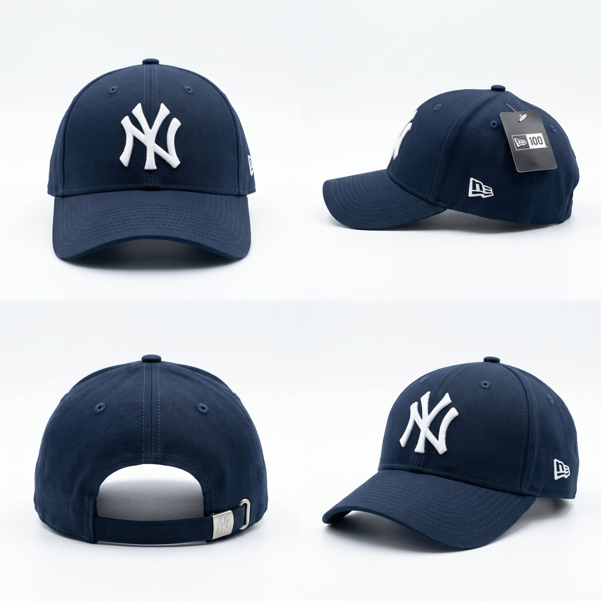 Classic New York Yankees Baseball Cap Navy Blue