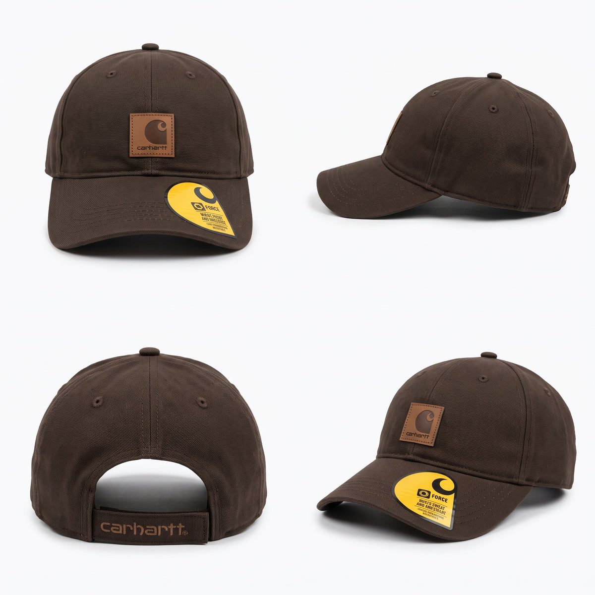 Carhartt Odessa Canvas Caps Coffee