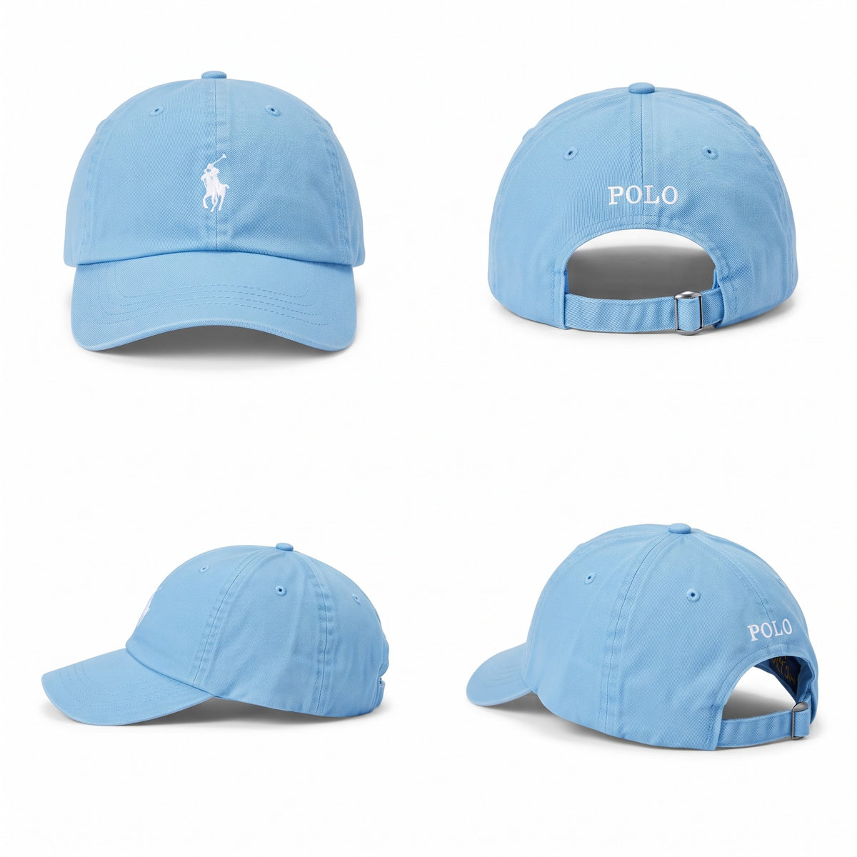Polo Ralph Lauren Cap in Sky Blue/white