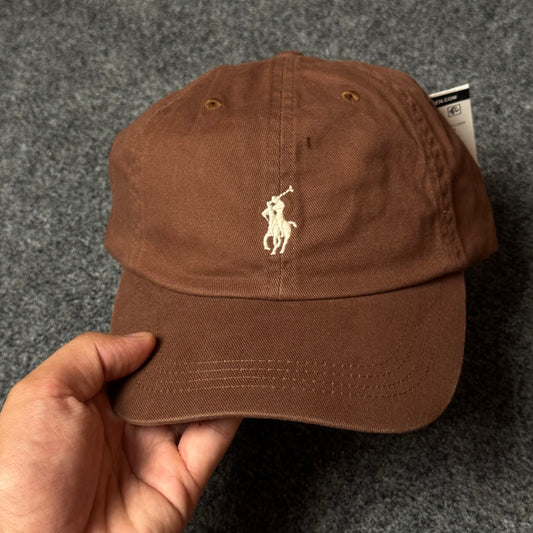 Polo Ralph Lauren Cap in Light Brown/Cream