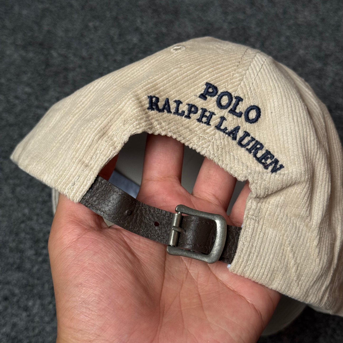 Polo Ralph Lauren Holiday Pony Corduroy Baseball Cap.