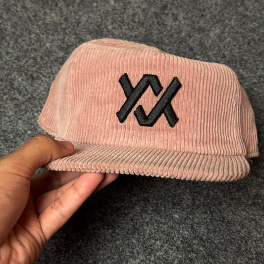 Völkl Vintage Corduroy Chevron Cap – Dusty Pink
