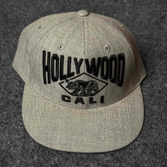 Hollywood Cali Bear State Republic Snapback Cap