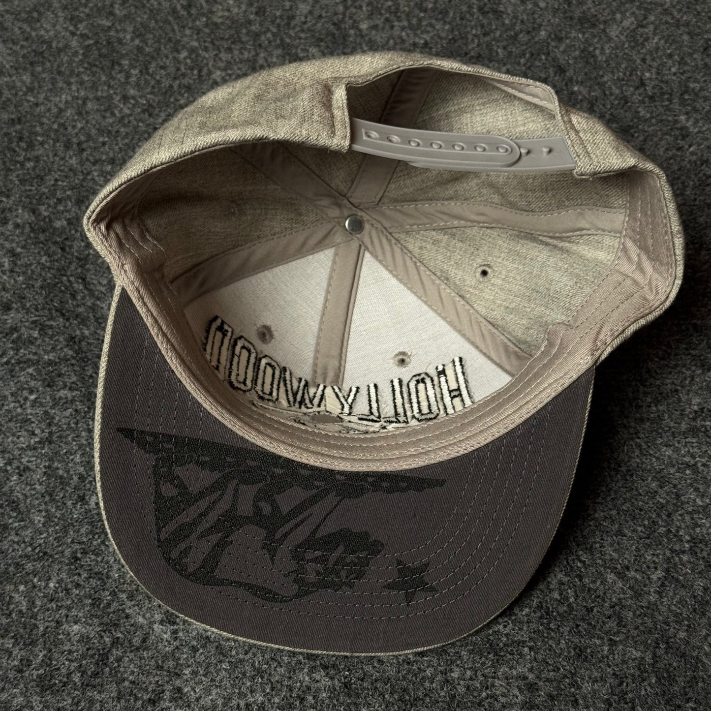 Hollywood Cali Bear State Republic Snapback Cap