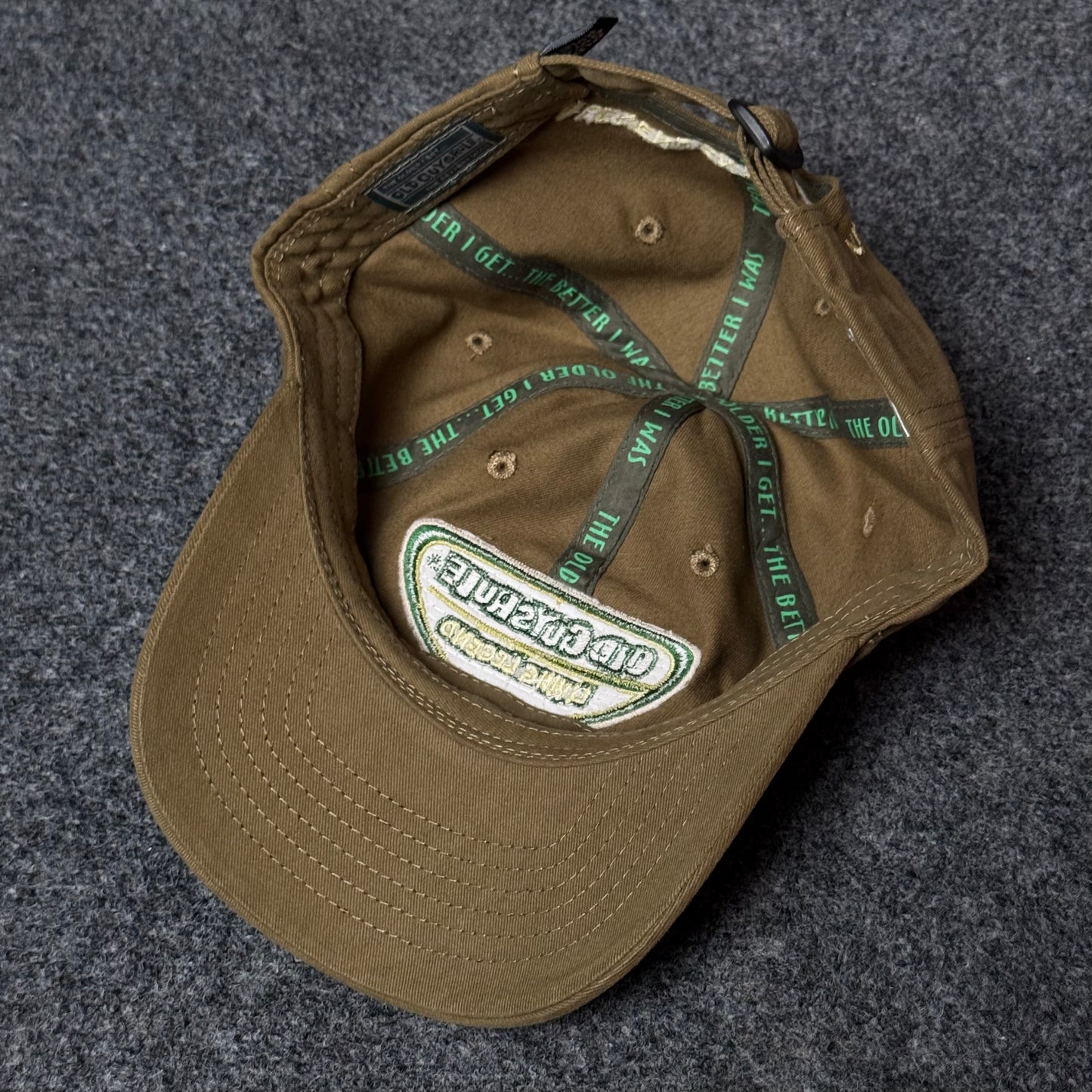 Old Guys Rule "Living Legend" Retro Shield Baseball Cap