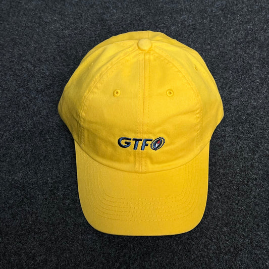 "GTFO" logo baseball cap