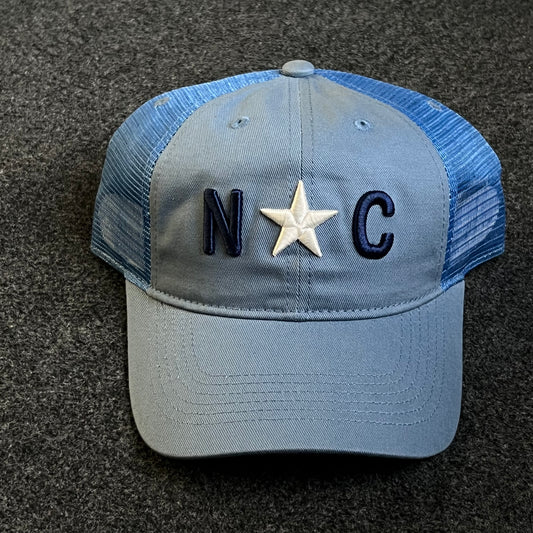 North Carolina "N Star C" trucker hat