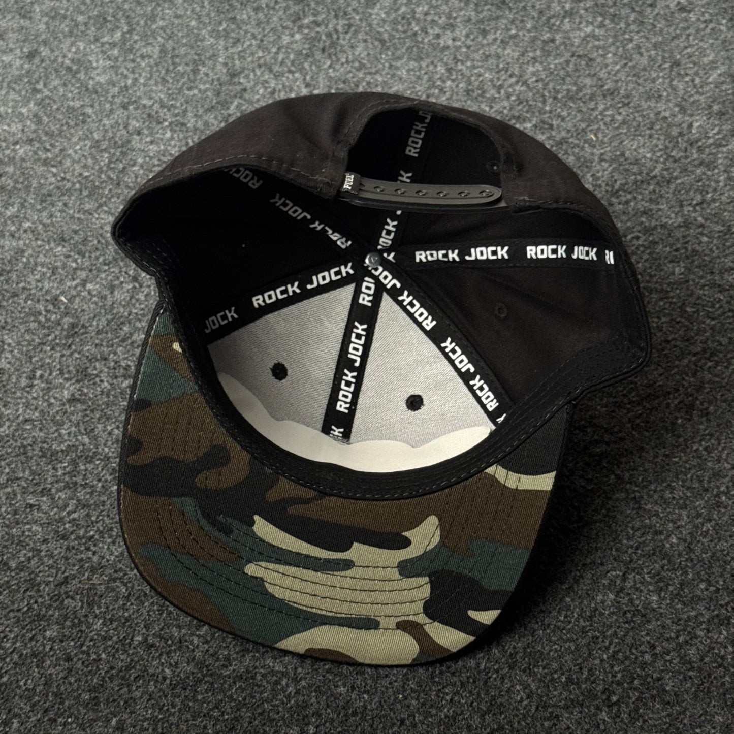 RockJock 4x4 Camo Flat Bill Snapback Cap