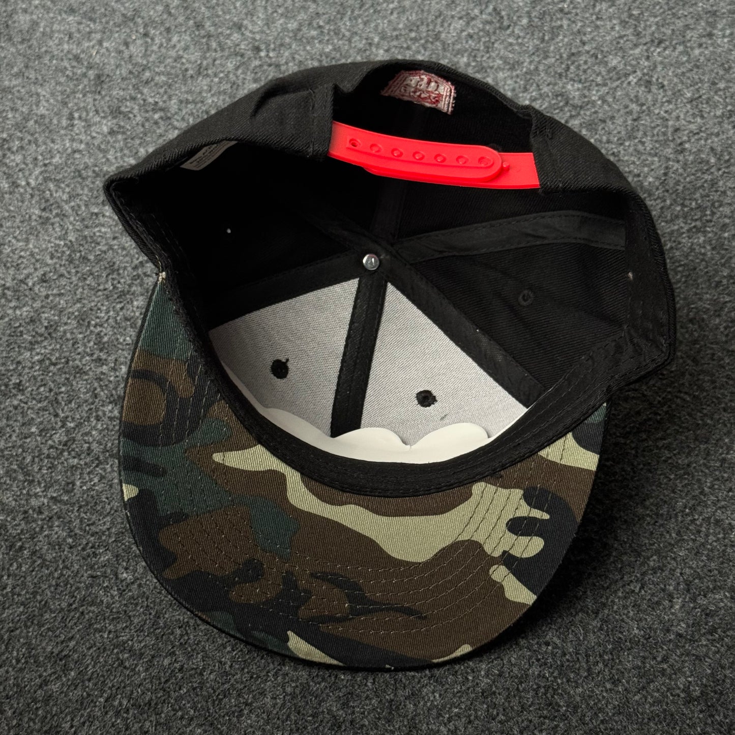 "Aloha-Waukee" Black Snapback Flat Cap