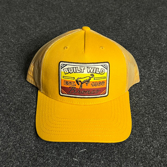 Built Wild Bronco Mesh Trucker Cap