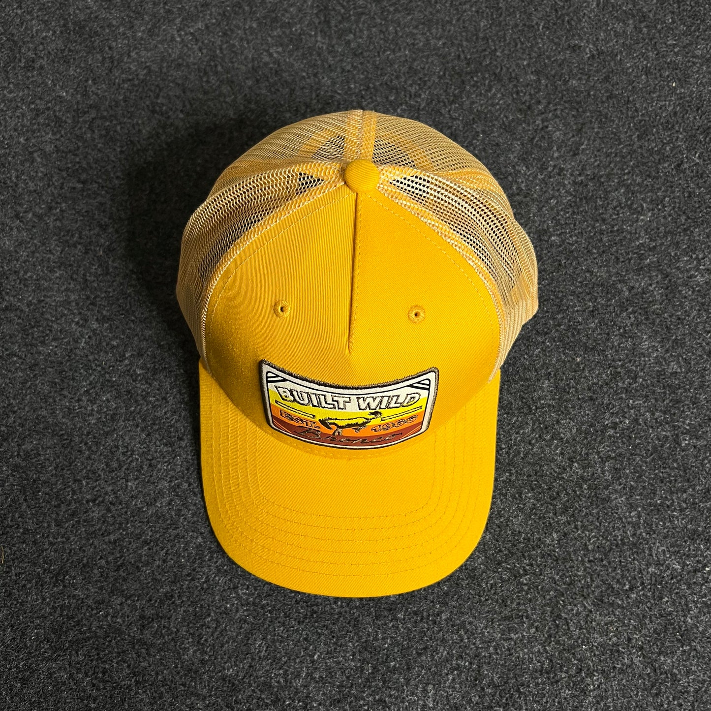 Built Wild Bronco Mesh Trucker Cap
