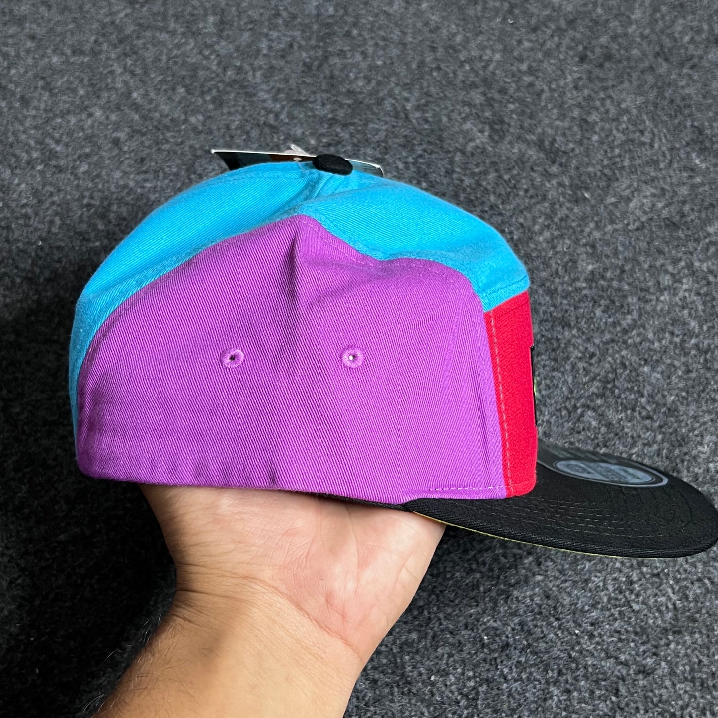 Teenage Mutant Ninja Turtles (TMNT) snapback cap.