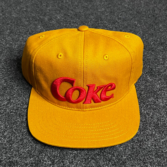 Coke snapback hat.