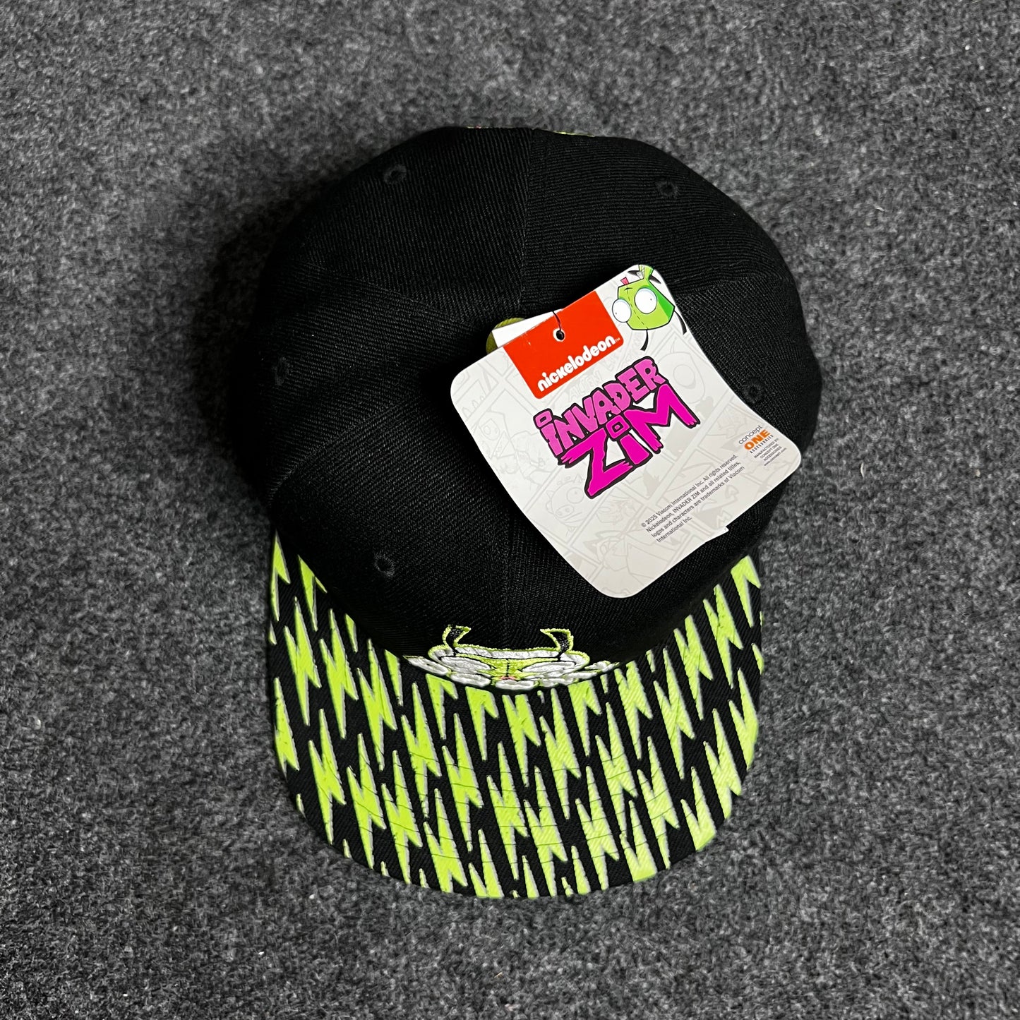 Invader Zim GIR Doom Snapback Hat.