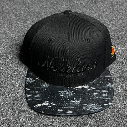 Great Norrland Moomin Black Snapback Cap