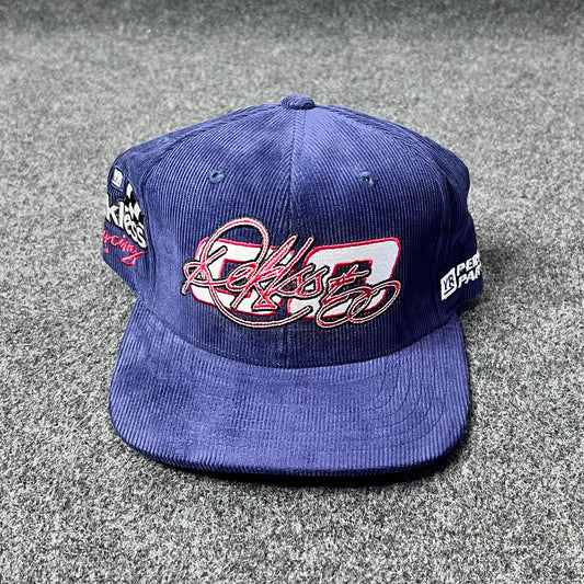 Vintage 1990's Sport Specialties Denver Broncos Corduroy Zipback Hat.