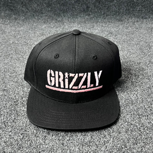 Grizzly Griptape "GRIZZLY" Snapback Cap.