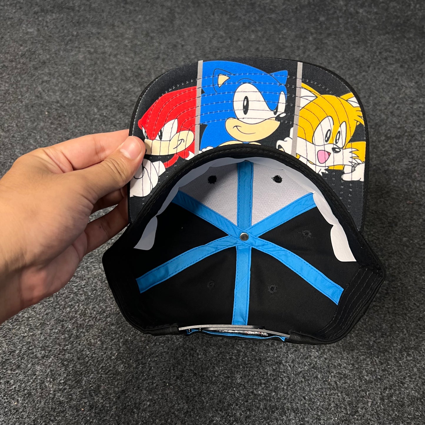 Sonic the Hedgehog-themed baseball cap ( KIDS CAP AGE 6-18
