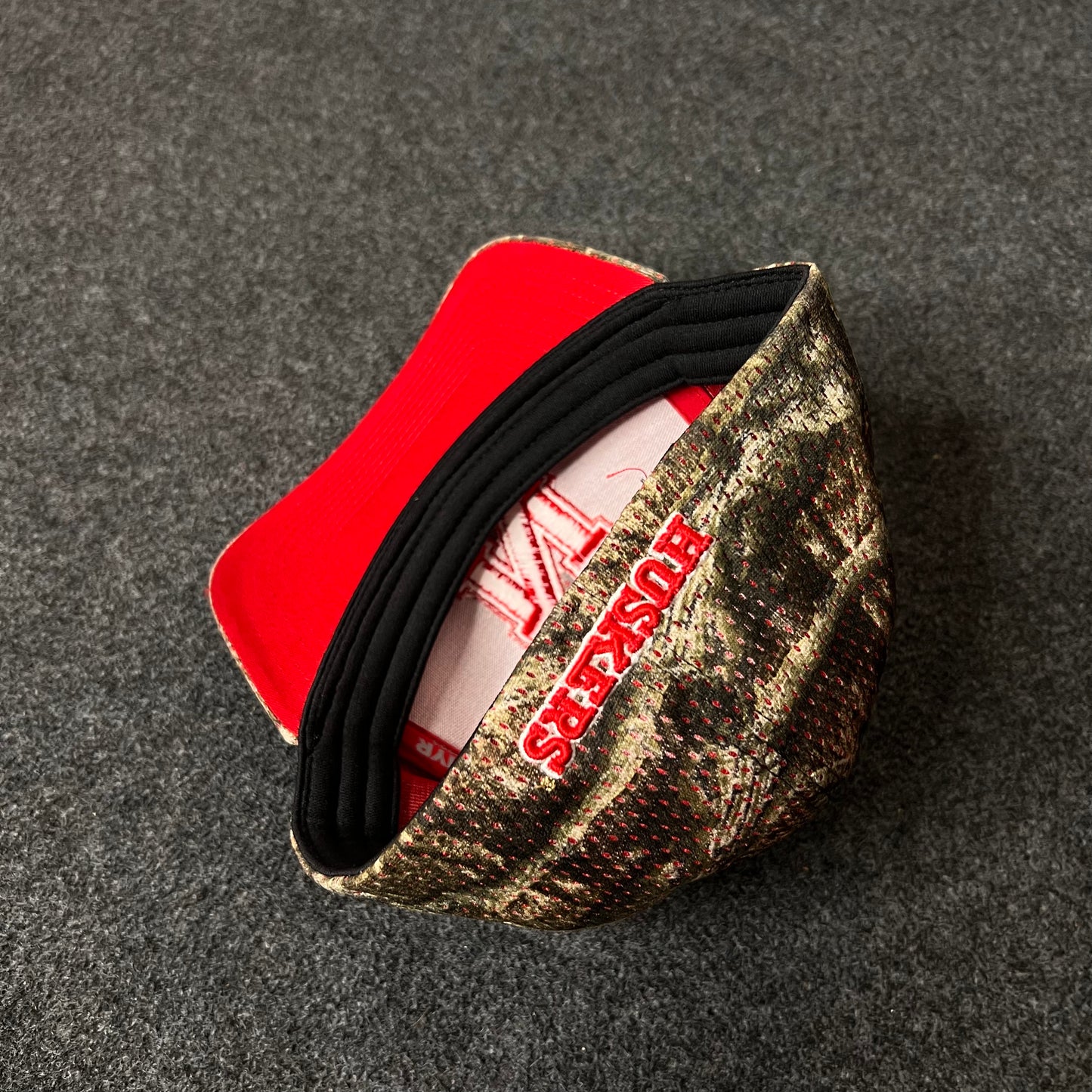 Nebraska Cornhuskers Camouflage Fitted Hat (M size )