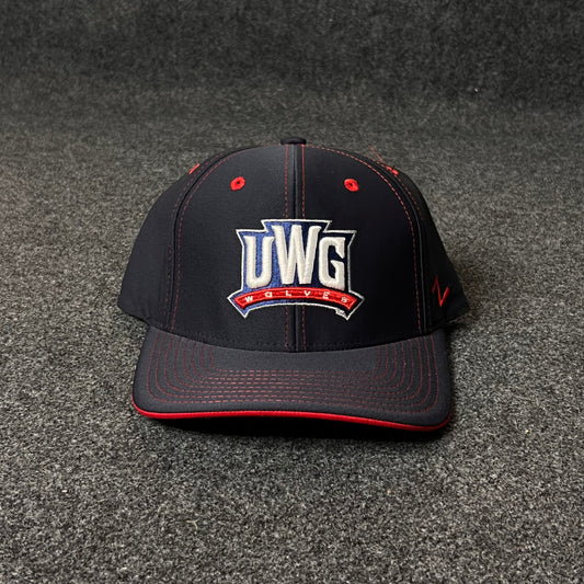 University of West Georgia (UWG) Athletics Logo Sized Fitted Hat (M size )