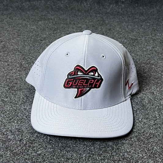 Pokemon-themed cap featuring a stylized green letter "C" logo Fitted Cap (M size )