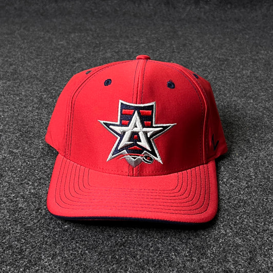 Allen Americans Classic Red Snapback Fitted Cap (M size )