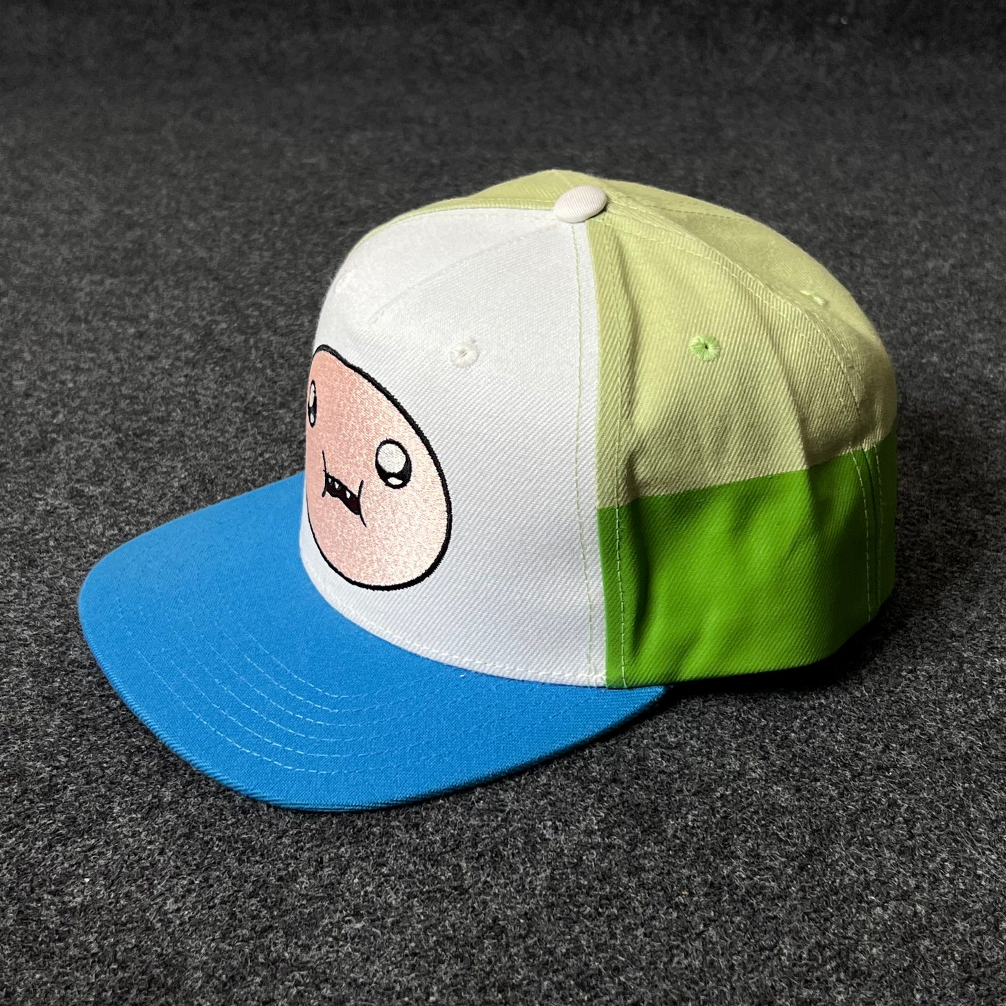 Adventure Time Finn Face Snapback Hat
