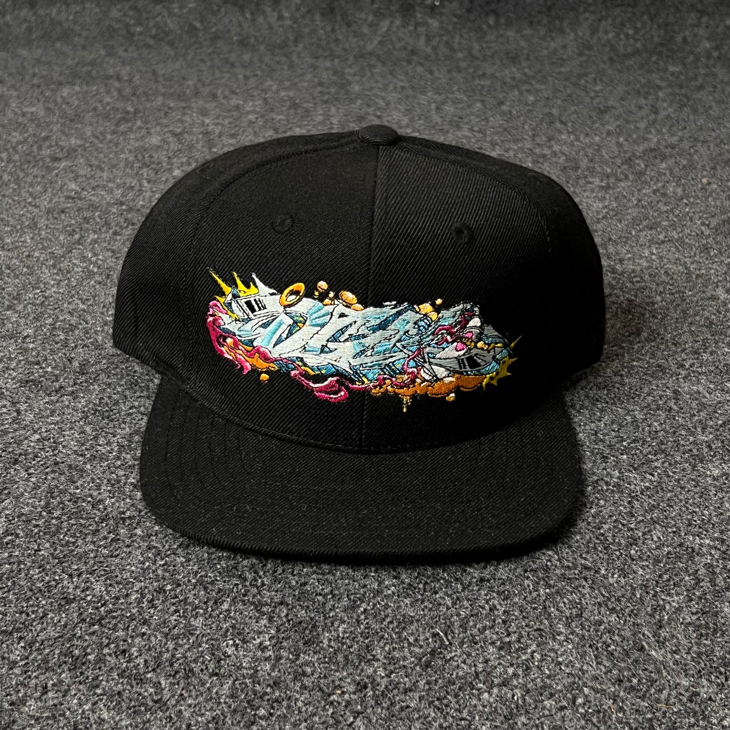 DGK Bomb Black Snapback Hat