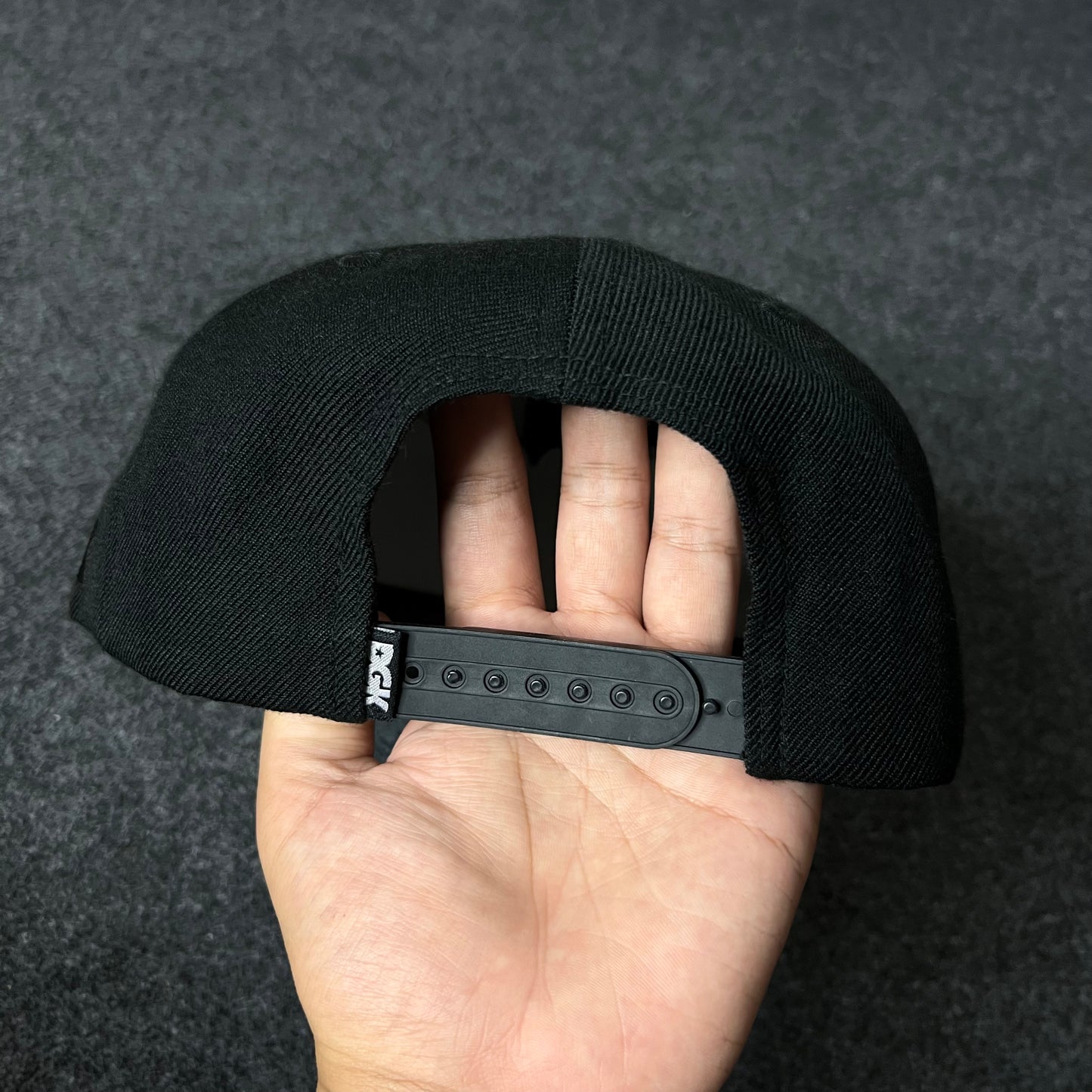 DGK Bomb Black Snapback Hat