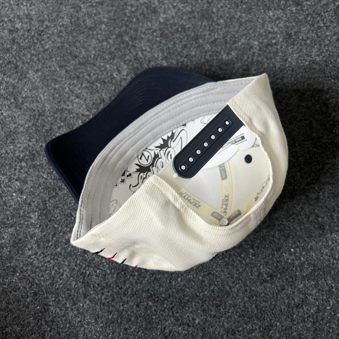 Columbus Jackets Embroidered Fan Cap